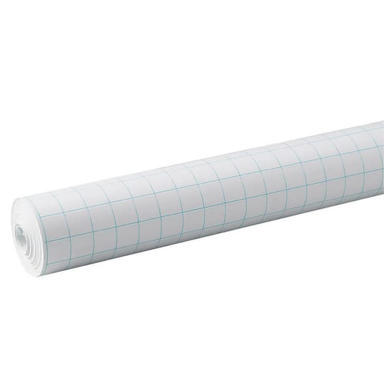 Pacon&#xAE; 1&#x22; Quadrille Ruled Grid Paper Roll, 34&#x22; x 200ft.